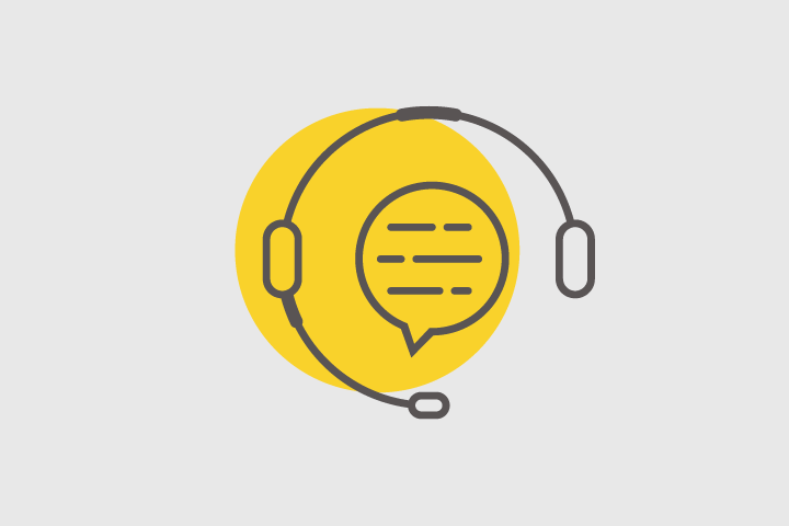 Headset icon.